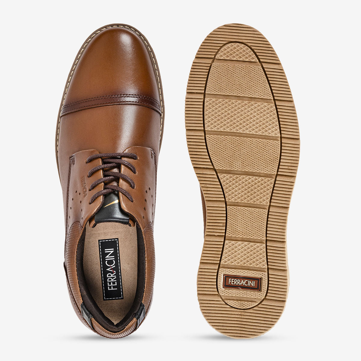 Sapato Masculino de Couro Havana Wembley | Ferracini - Image 2