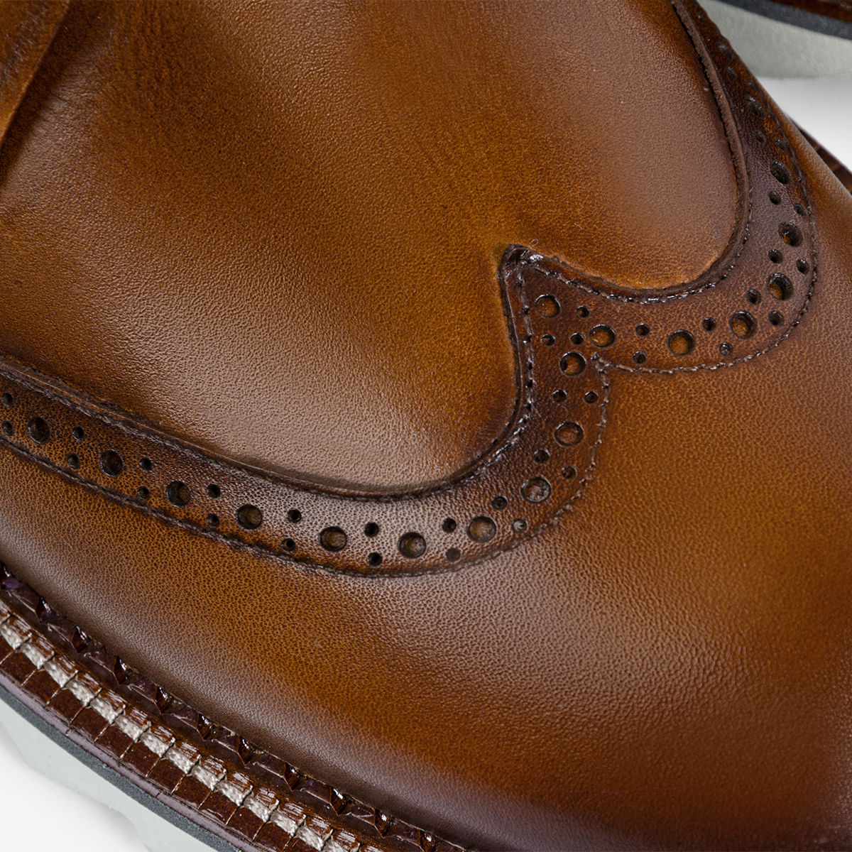 Sapato Masculino de Couro Whisky Filadélfia | Ferracini - Image 4