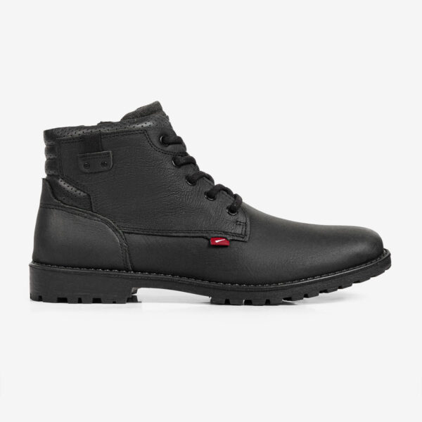 Bota Masculina de Couro Preta Cross | Ferracini