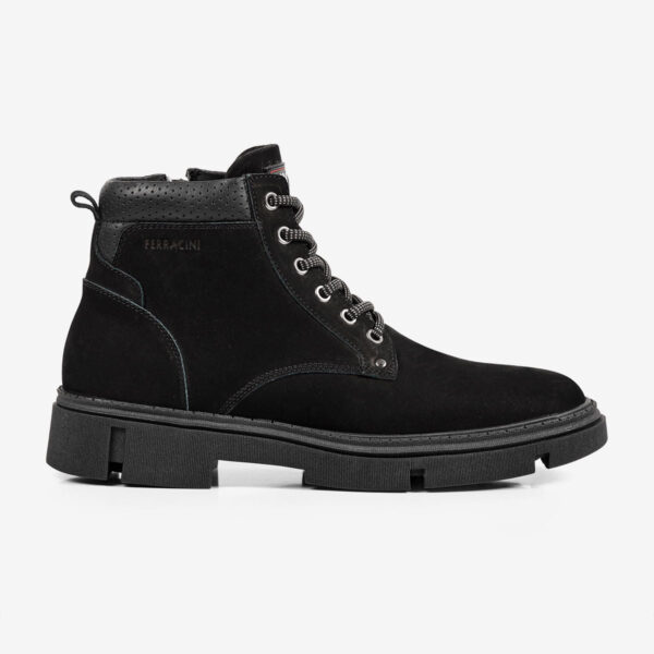 Bota Masculina de Couro Preta Linha Aston | Ferracini