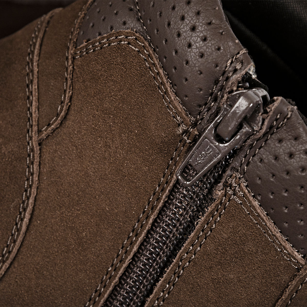 Bota Masculina de Couro Café Aston | Ferracini - Image 4
