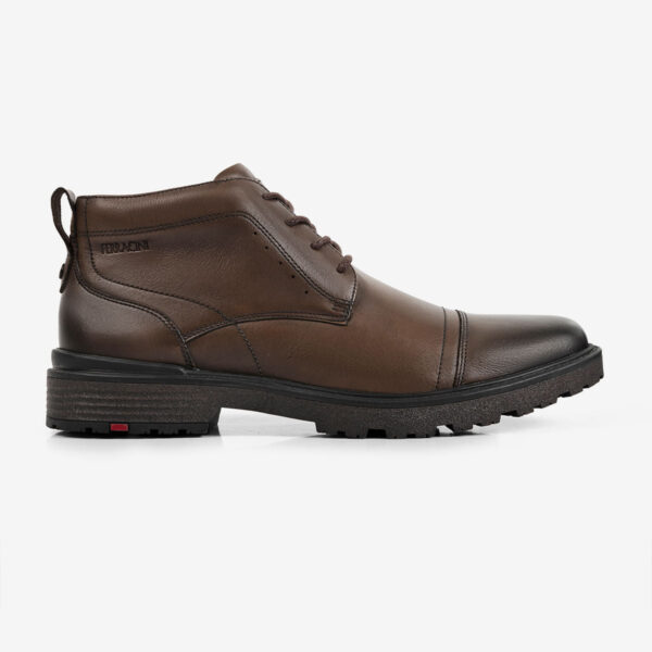 Bota Masculina de Couro Conhaque Atenas
