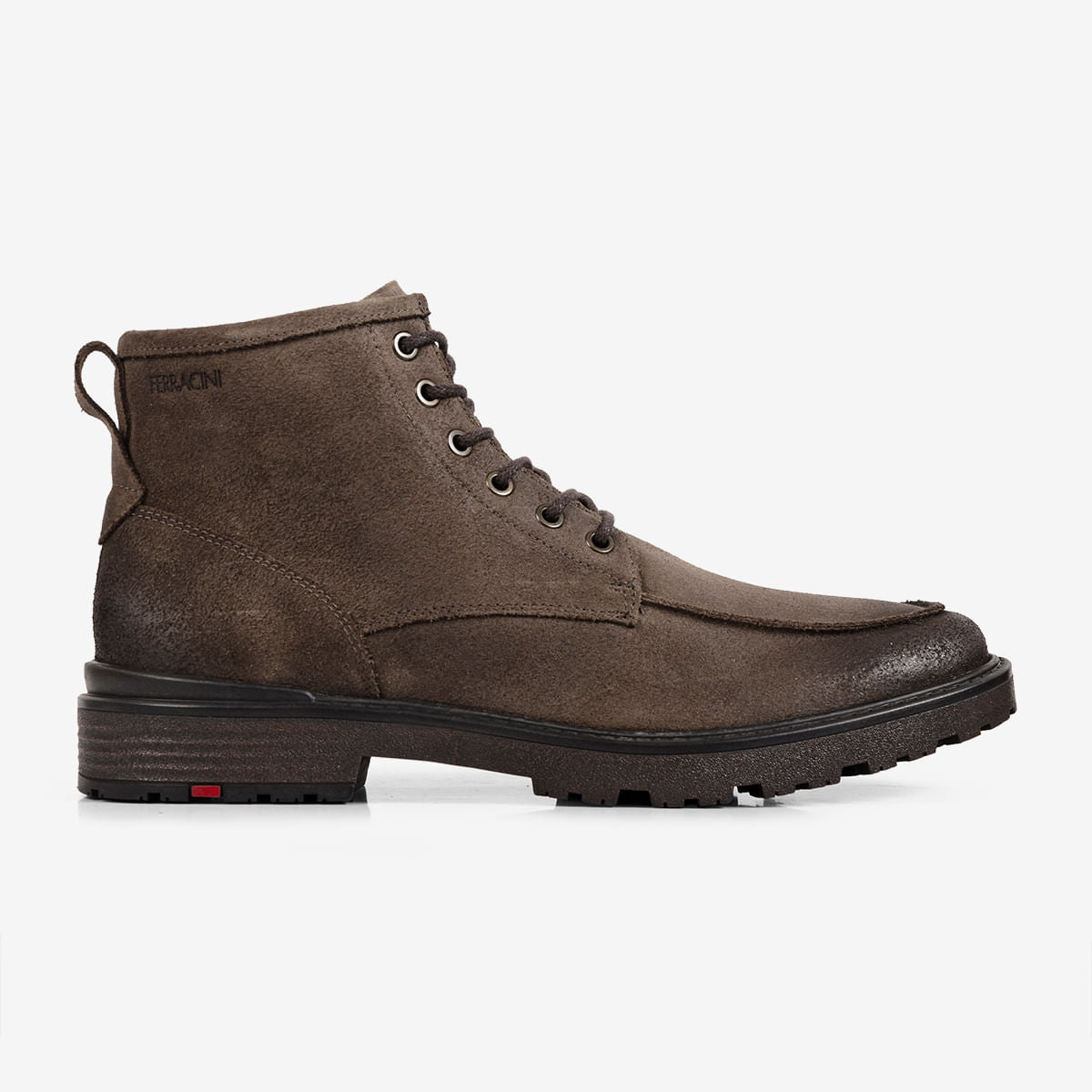 Bota Masculina de Couro Chocolate Atenas | Ferracini
