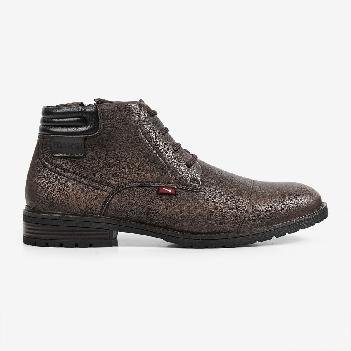 Bota Masculina de Couro Tabaco Bagdá | Ferracini