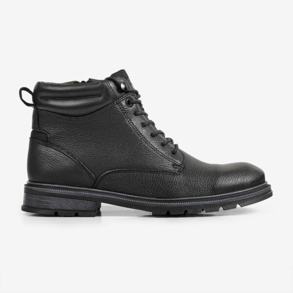 Bota Masculina de Couro Preta Columbia