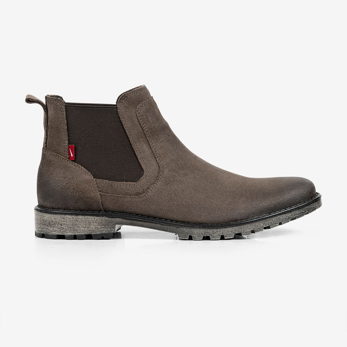 Bota Masculina de Couro Chocolate Cross | Ferracini