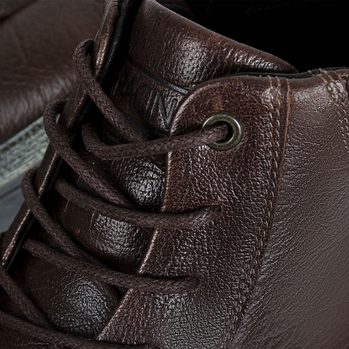 Bota Masculina de Couro Café Cross - Image 4