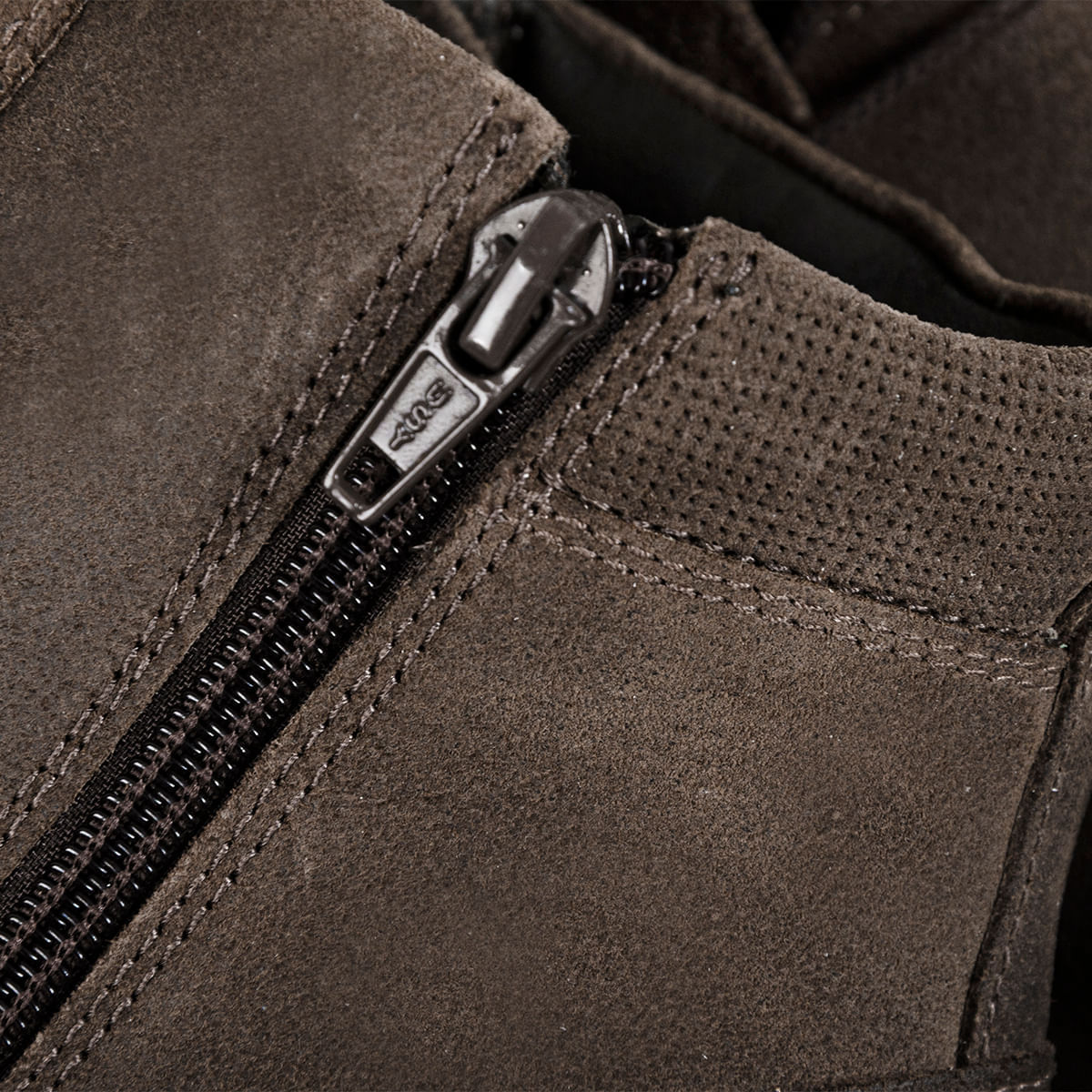 Bota Masculina de Couro Chocolate Cross - Image 4