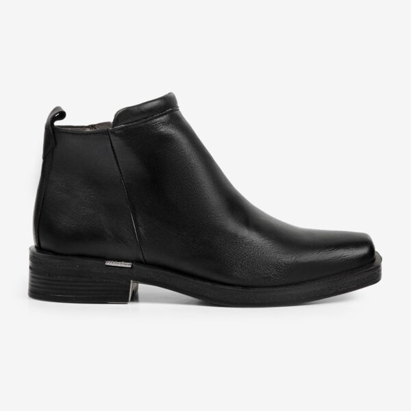 Bota Masculina de Couro Preta Urban Way