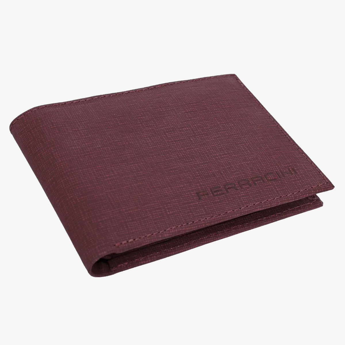 Carteira de Couro Masculina Vinho Ruby | Ferracini