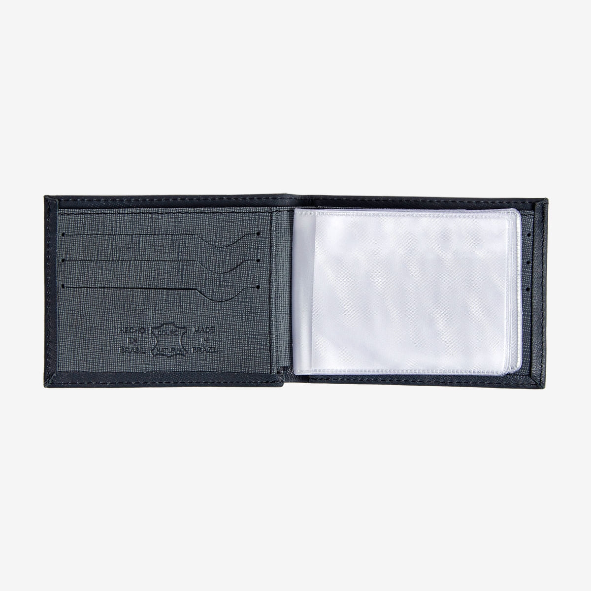 Carteira de Couro Masculina Jeans Marinho | Ferracini - Image 2