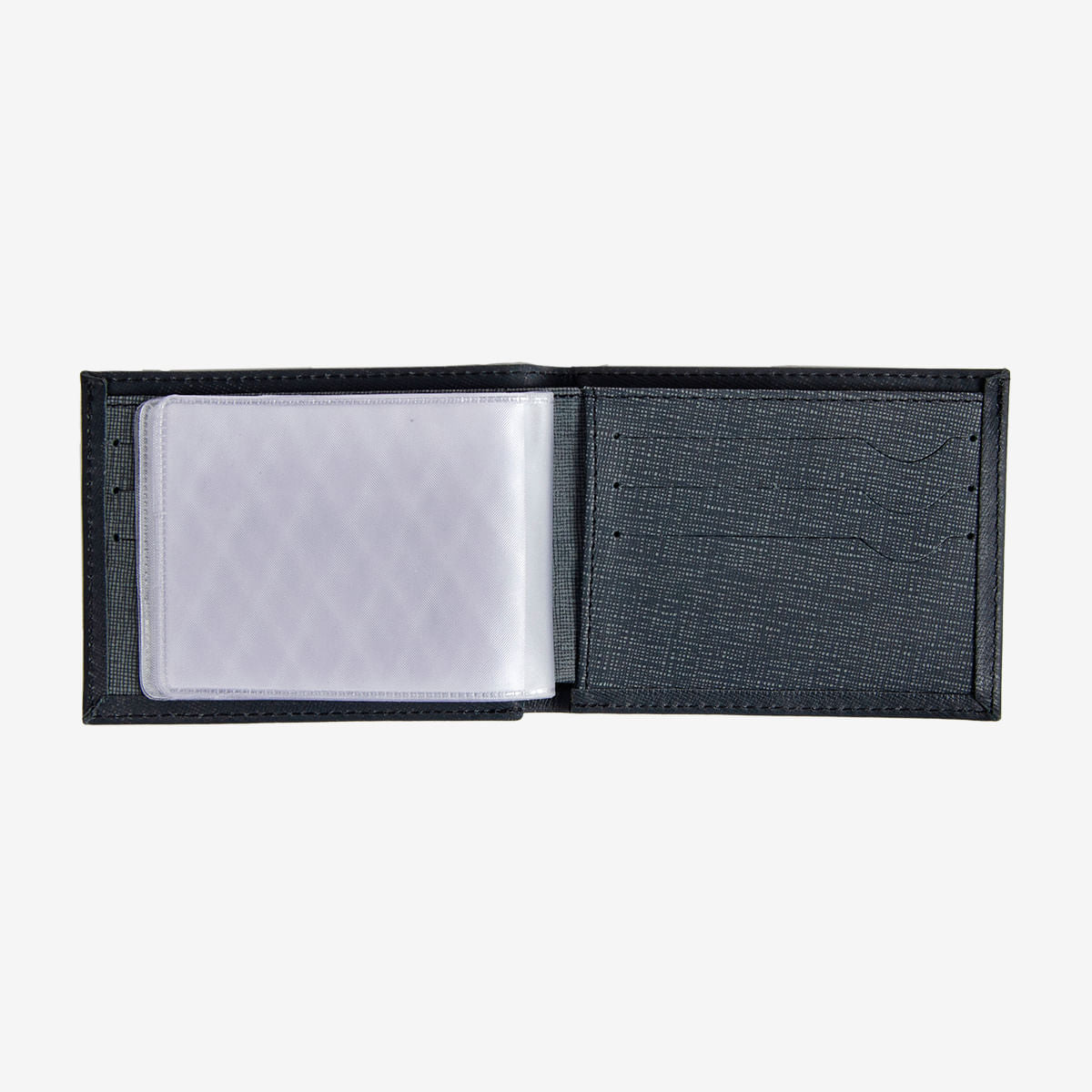 Carteira de Couro Masculina Jeans Marinho | Ferracini - Image 3