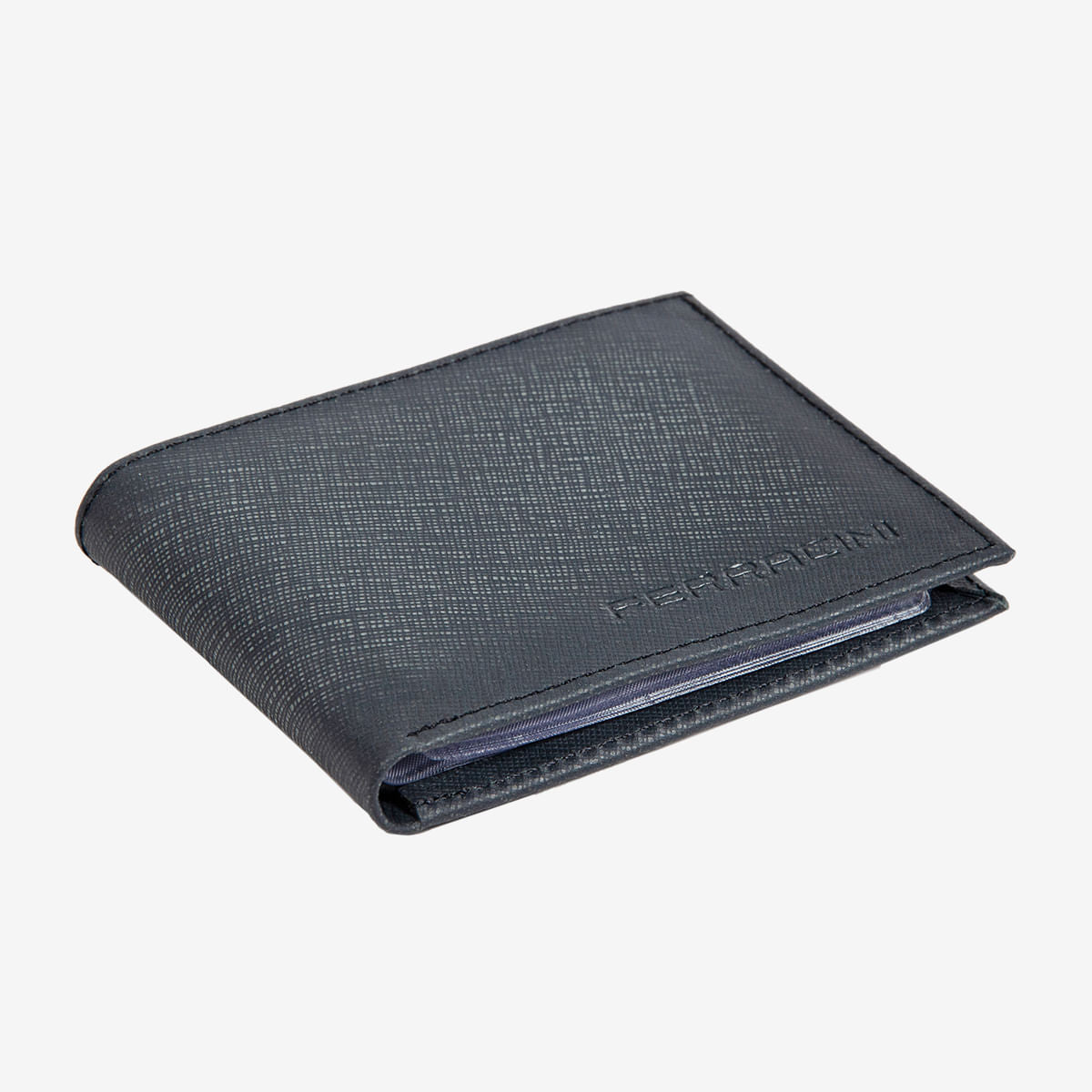 Carteira de Couro Masculina Jeans Marinho | Ferracini