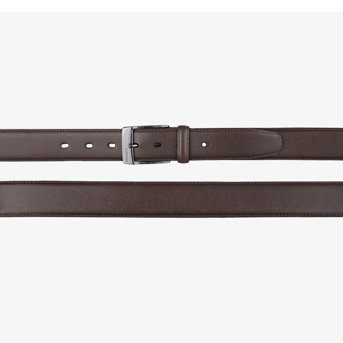 Cinto Masculino Casual Couro Tabaco - Image 2