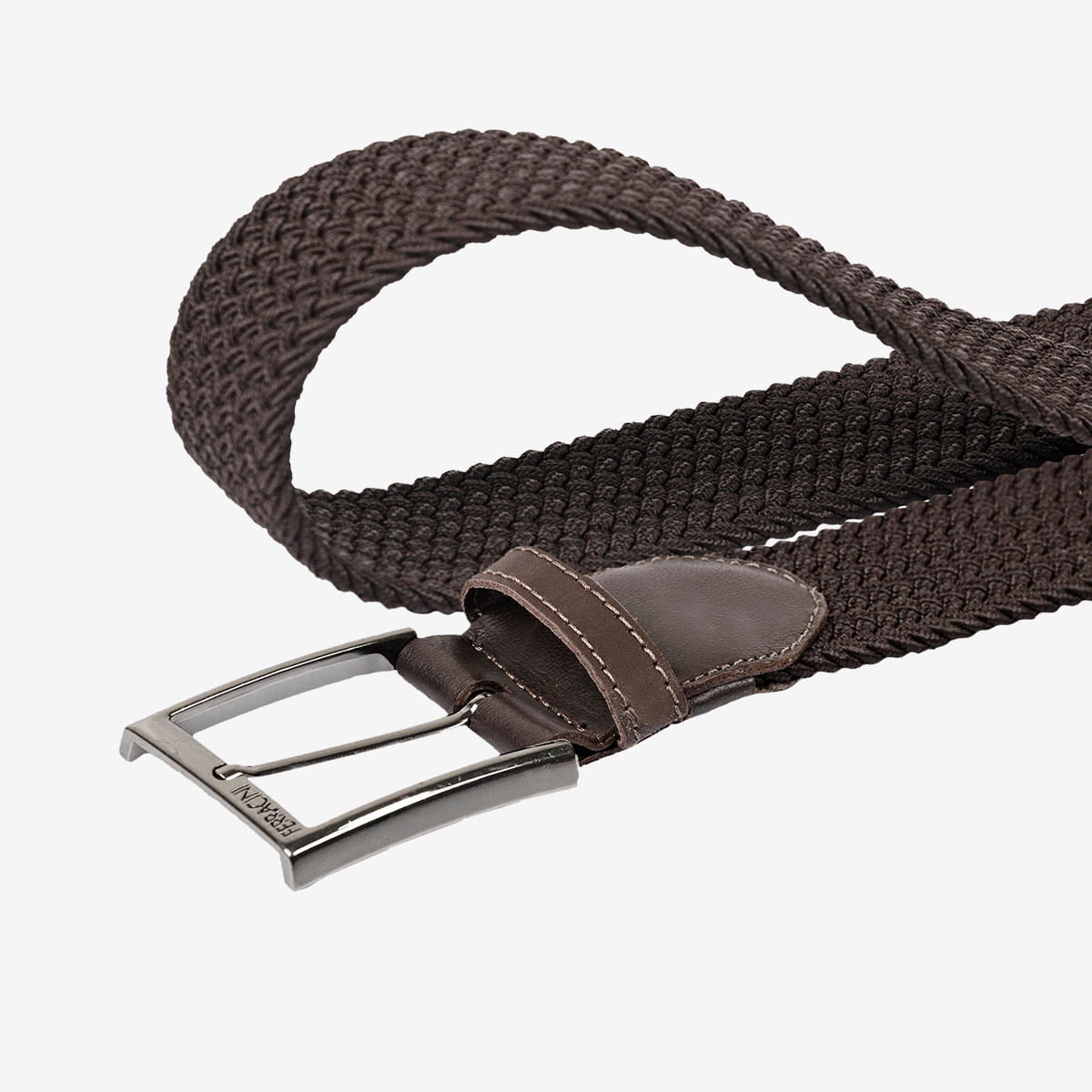 Cinto Masculino Flex Resistente Café - Image 3