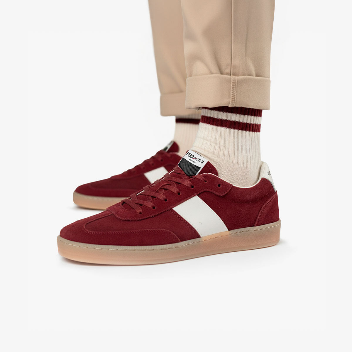 Kit Sneaker Ibiza Ruby 7583-710b com Meia