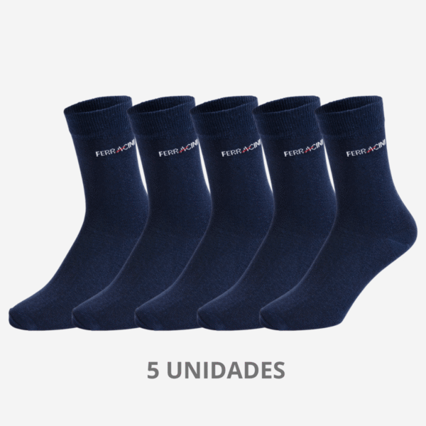 Kit 5 pares de Meia 58U Básica