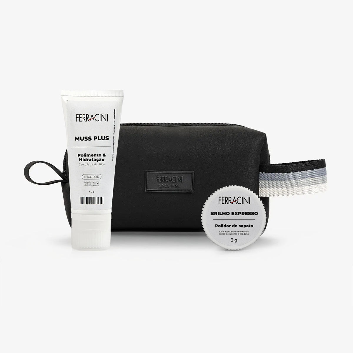 Kit Necessaire Ferracini + Muss + Brilho