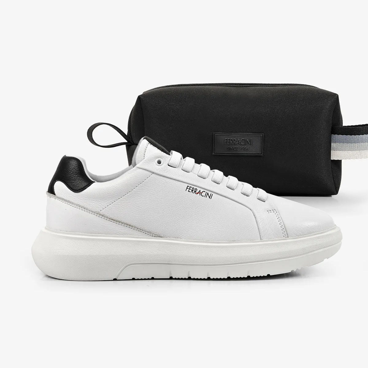 Kit Sneaker Masculino Energy c/ Necessaire Preta | Ferracini