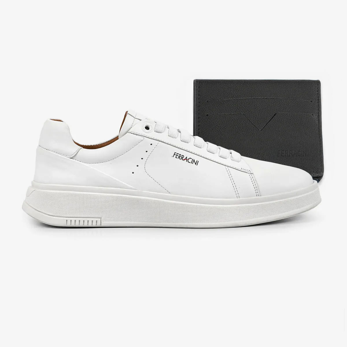 Kit Sneaker Logan 9312-678C com Porta Cartão
