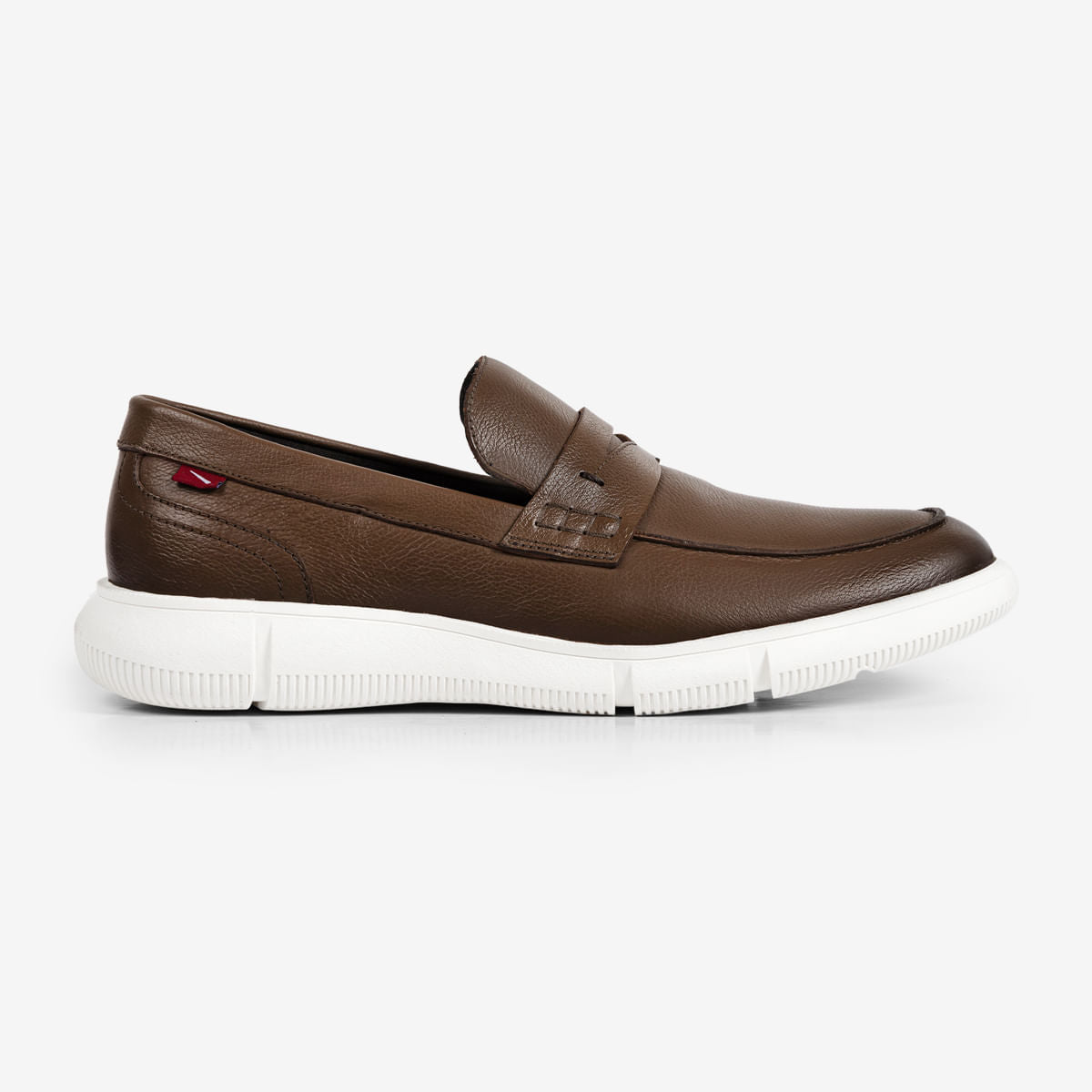 Loafer Masculino de Couro Conhaque Gante | Ferracini