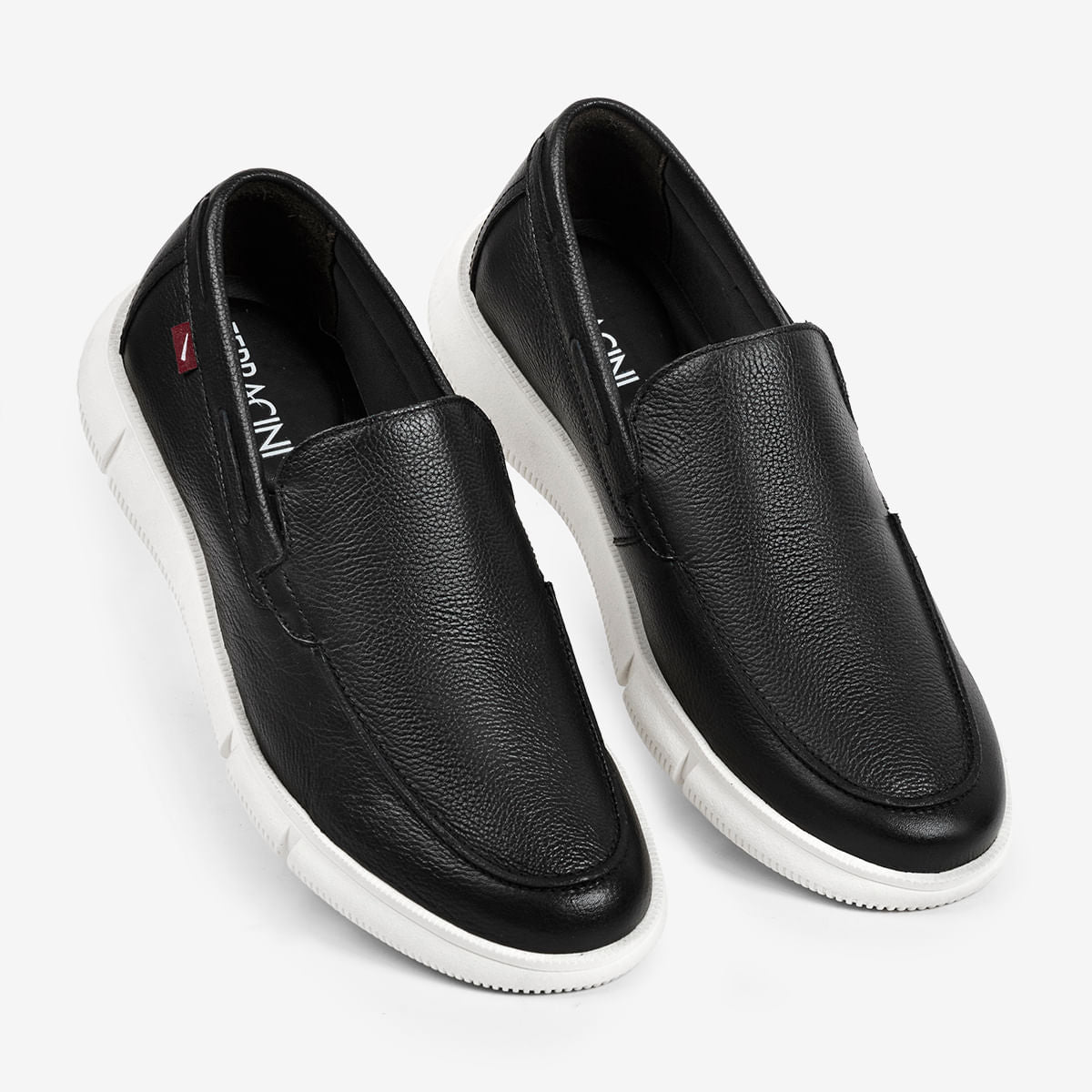 Loafer Masculino de Couro Preto Gante | Ferracini - Image 3
