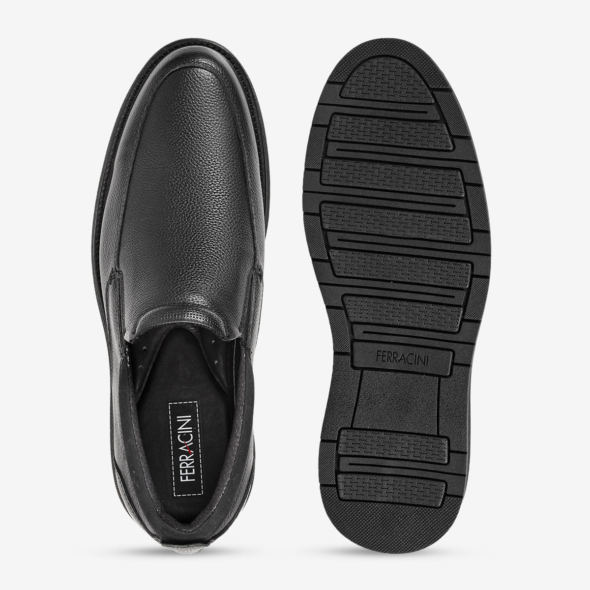 Loafer Social Masculino Preto Austin | Ferracini - Image 3