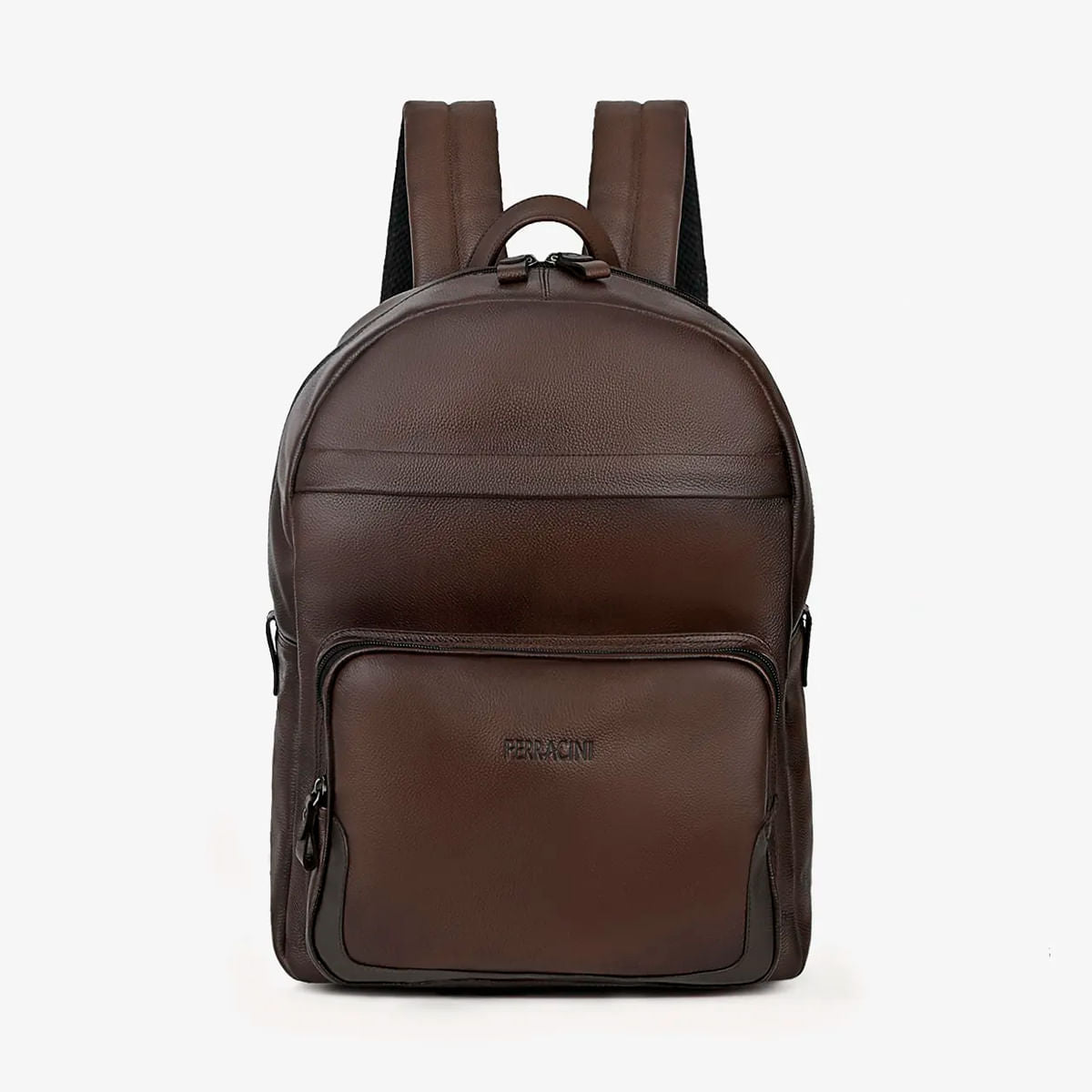 Mochila Masculina com Porta Fone Conhaque Carbenet | Ferracini