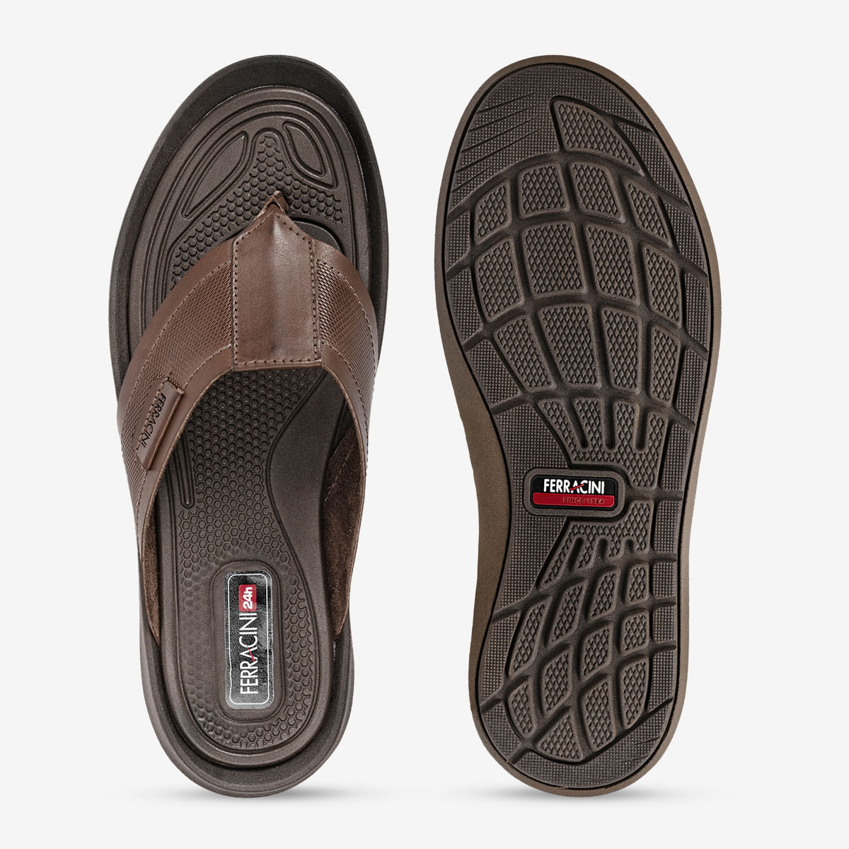 Sandália Masculina em Couro Castor Dakar - Image 3
