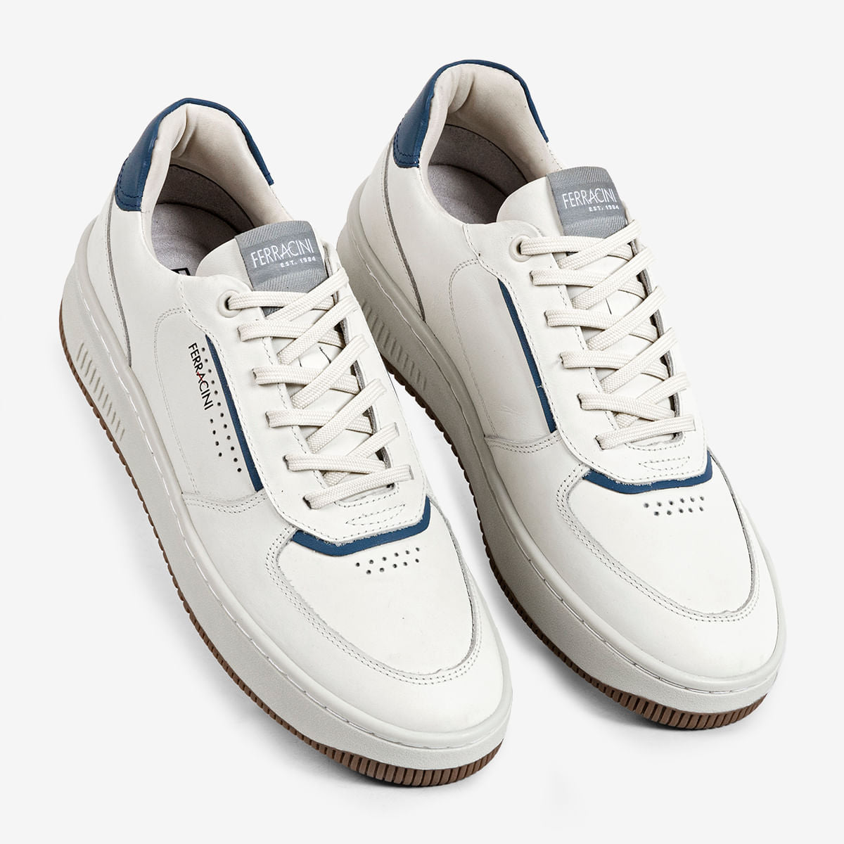 Sapatênis Masculino de Couro Off White Blur - Image 2