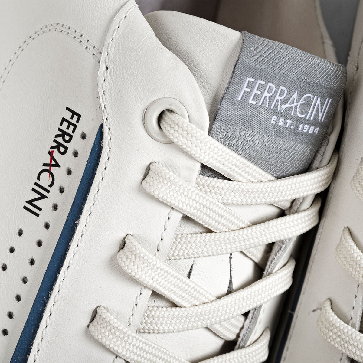 Sapatênis Masculino de Couro Off White Blur - Image 4