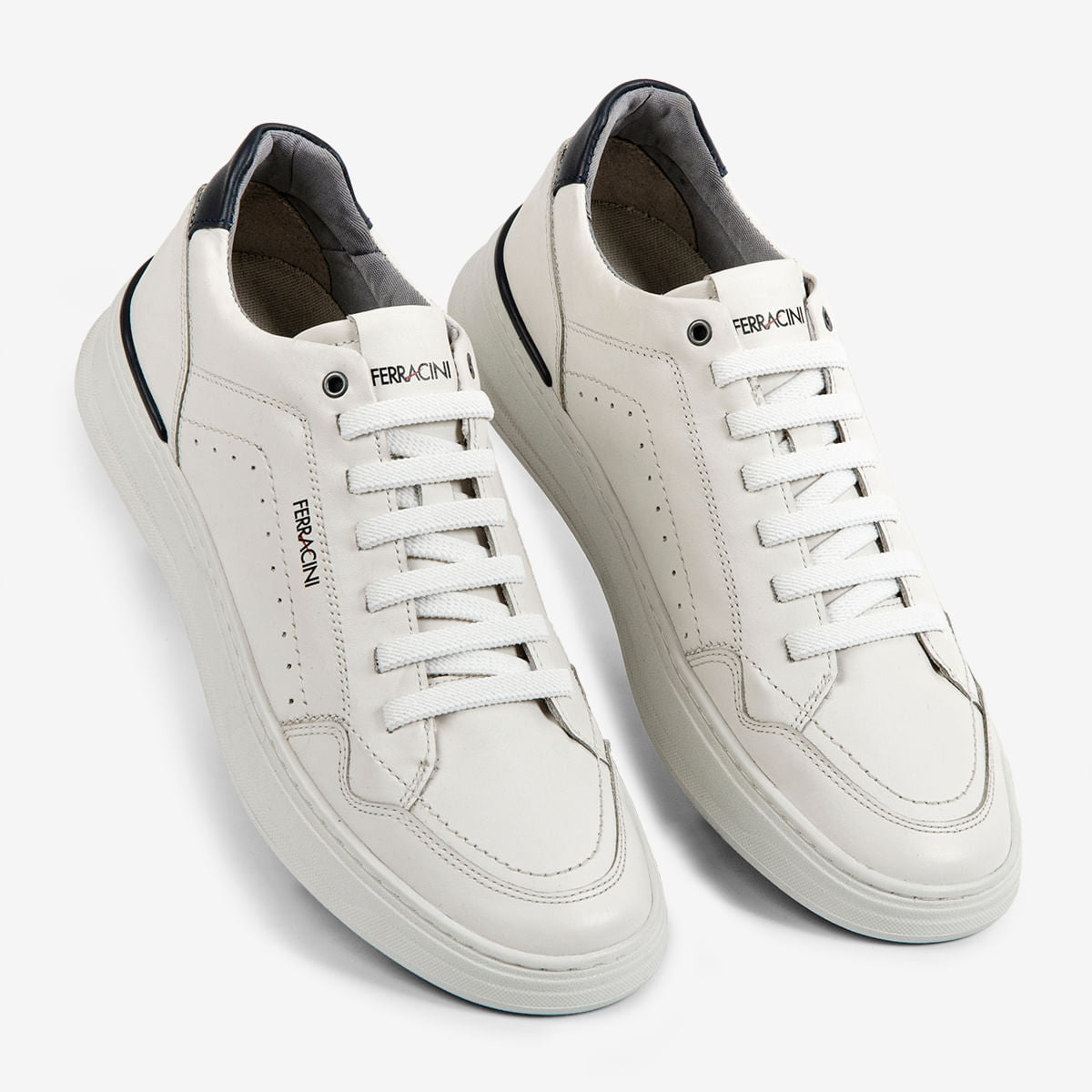 Sapatênis Esportivo Masculino Branco Gold | Ferracini - Image 2