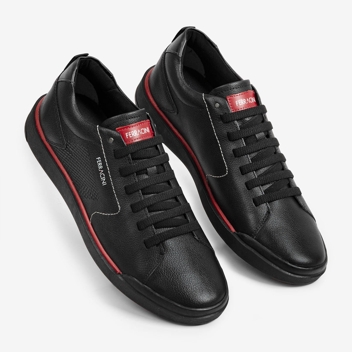 Sapatênis Ferracini Masculino Star Preto - Image 3