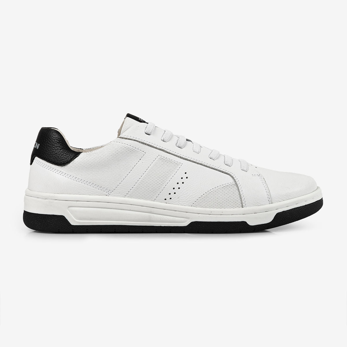 Sapatênis Masculino de Couro Branco Vox | Ferracini