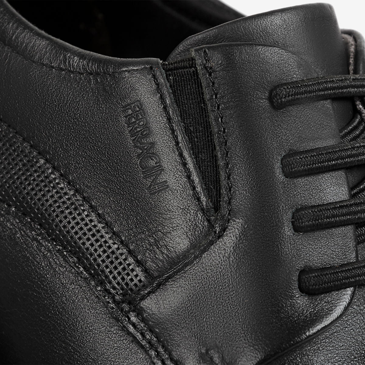 Sapato Masculino de Couro Preto Bali | Ferracini - Image 4
