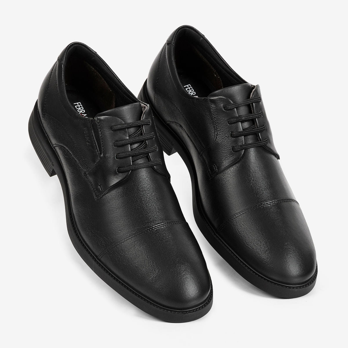 Sapato Masculino de Couro Preto Bali | Ferracini - Image 2