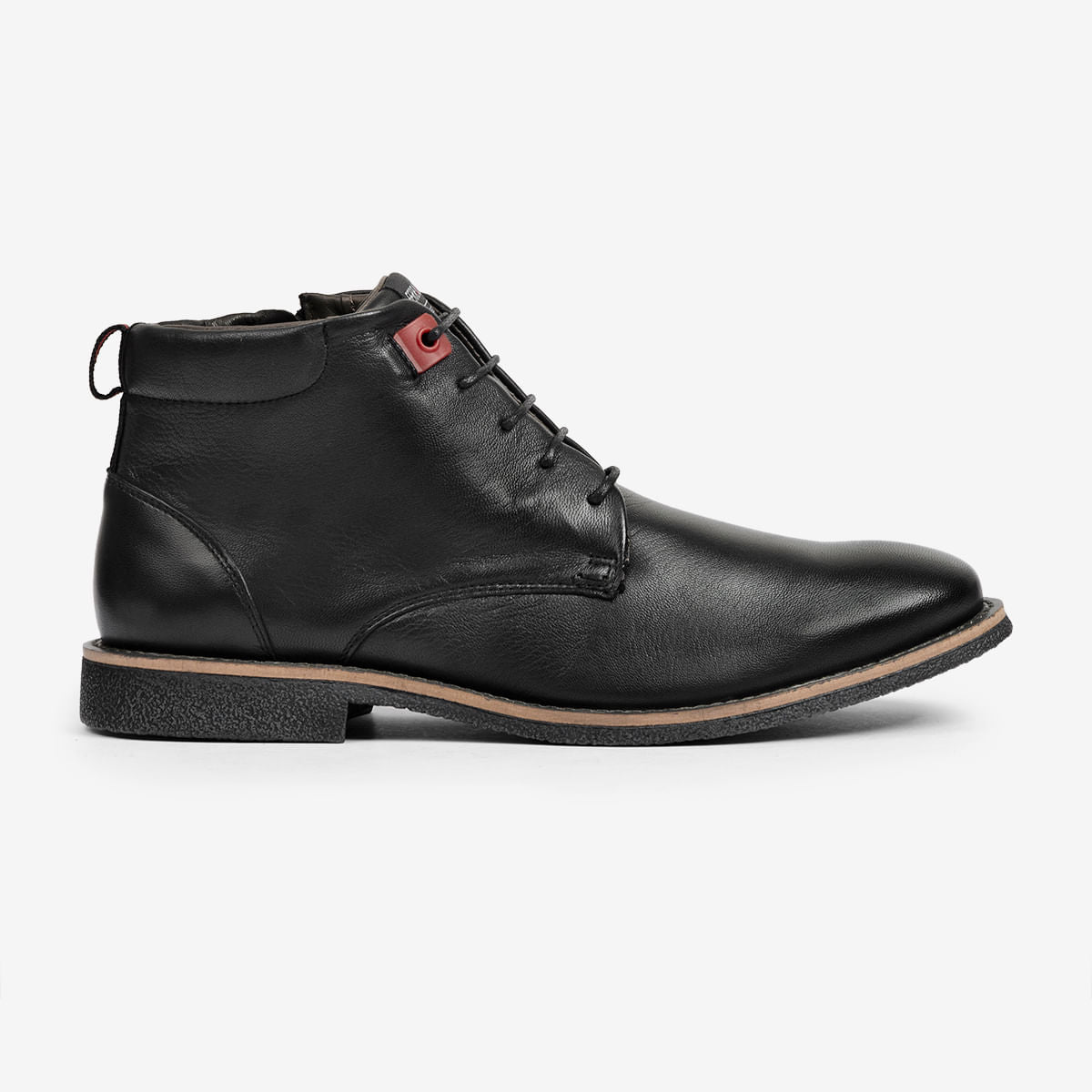 Bota Masculina de Couro Preta Bangkok Classic | Ferracini