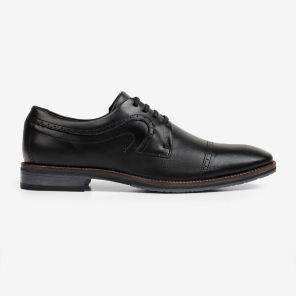 Sapato Masculino de Couro Preto Bentley | Ferracini