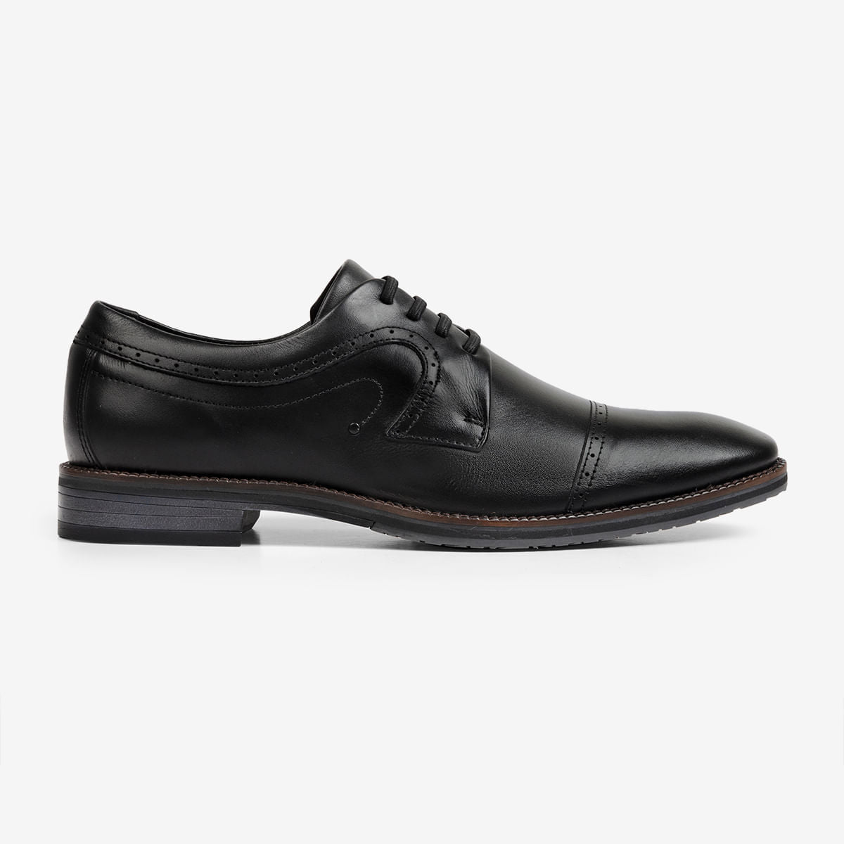 Sapato Masculino de Couro Preto Bentley | Ferracini