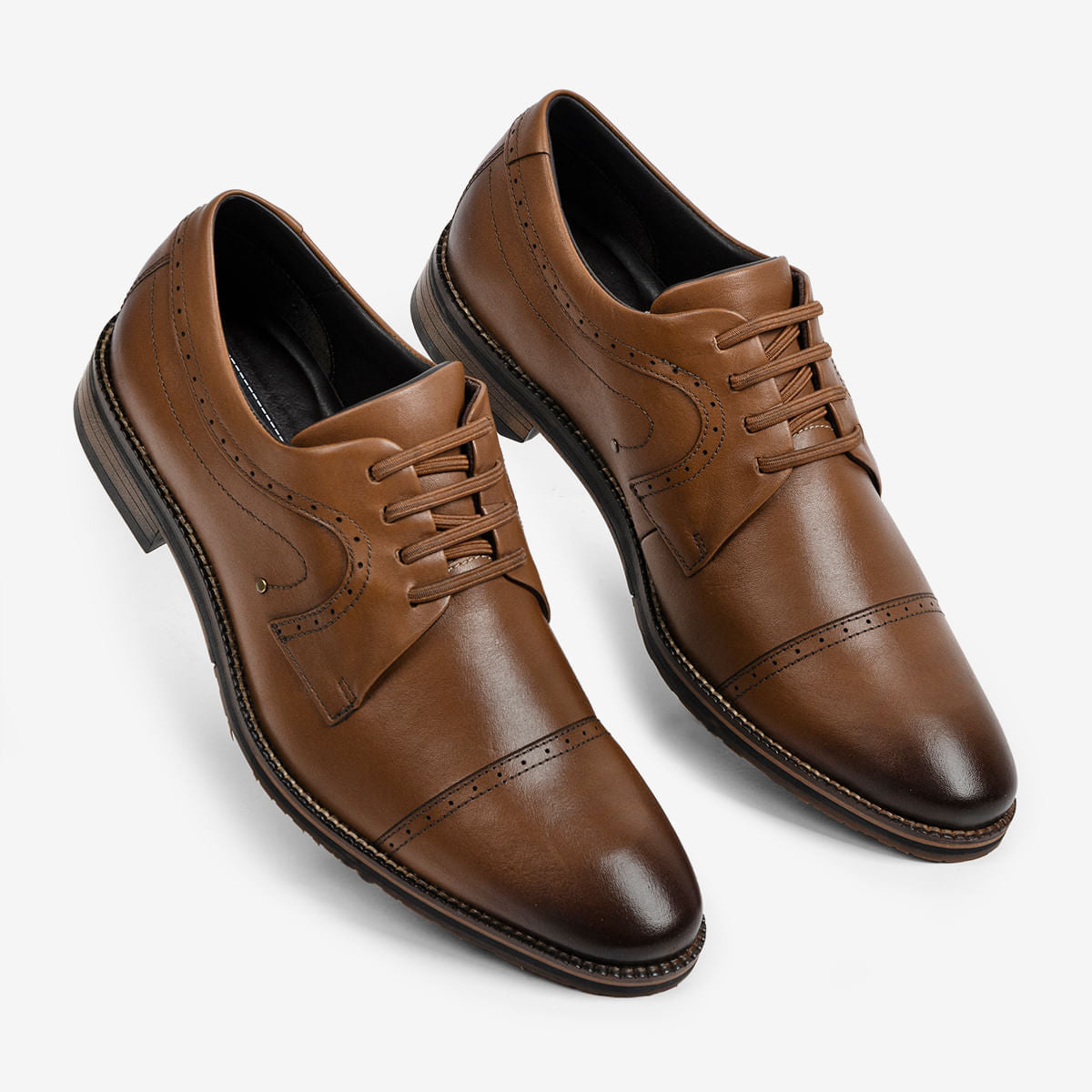 Sapato Masculino de Couro Whisky Bentley | Ferracini - Image 2
