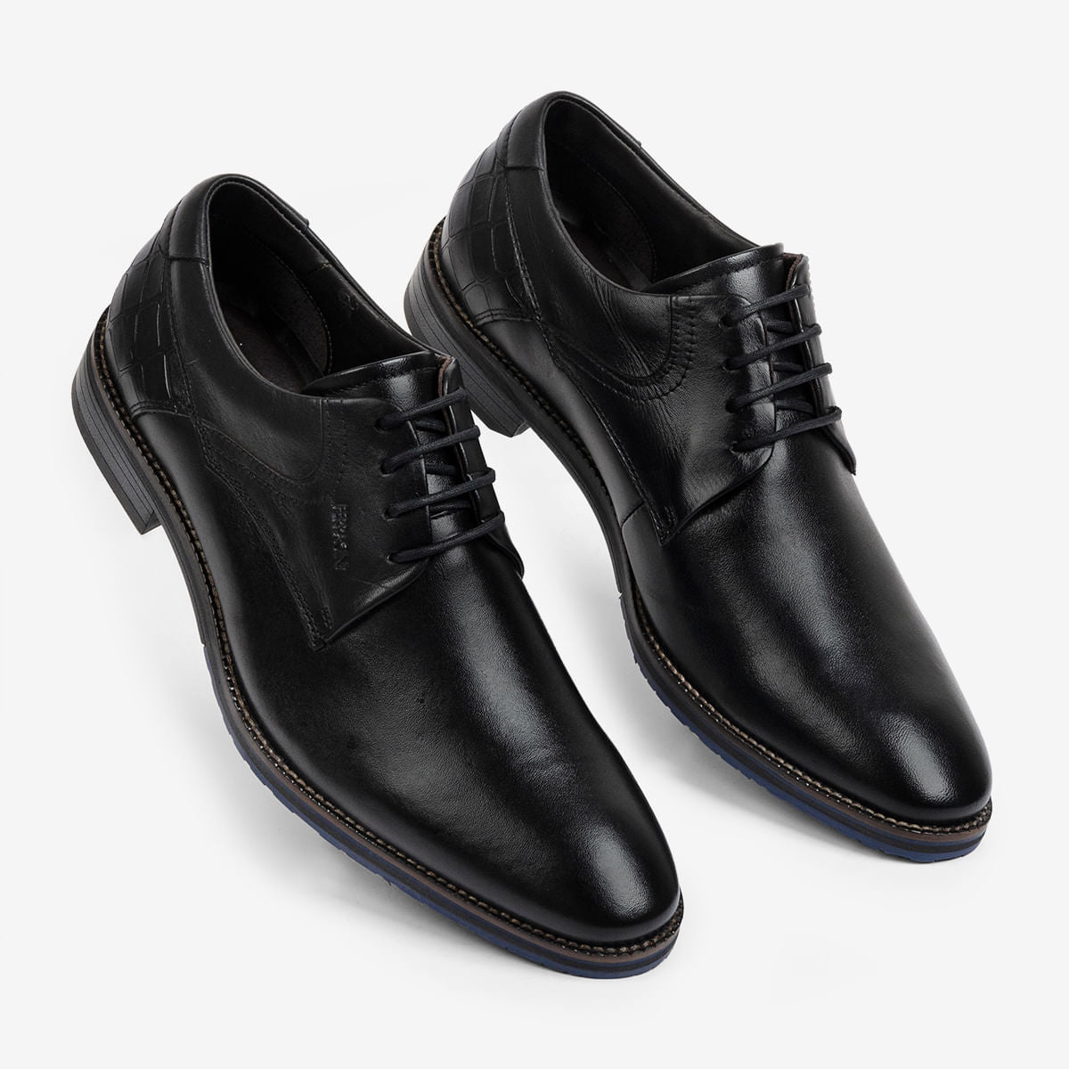 Sapato Masculino de Couro Preto Bentley | Ferracini - Image 2