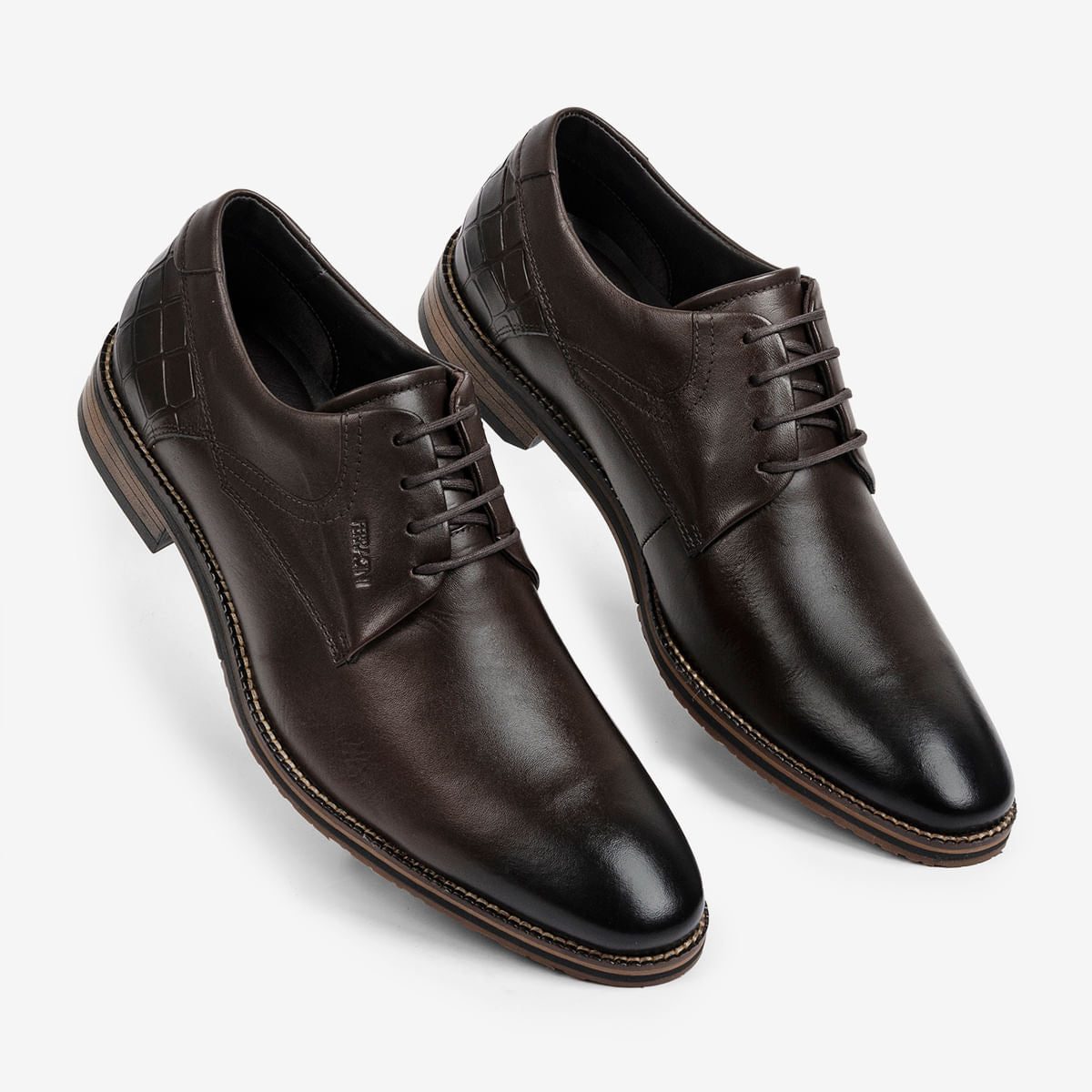 Sapato Masculino de Couro Tabaco Bentley | Ferracini - Image 2