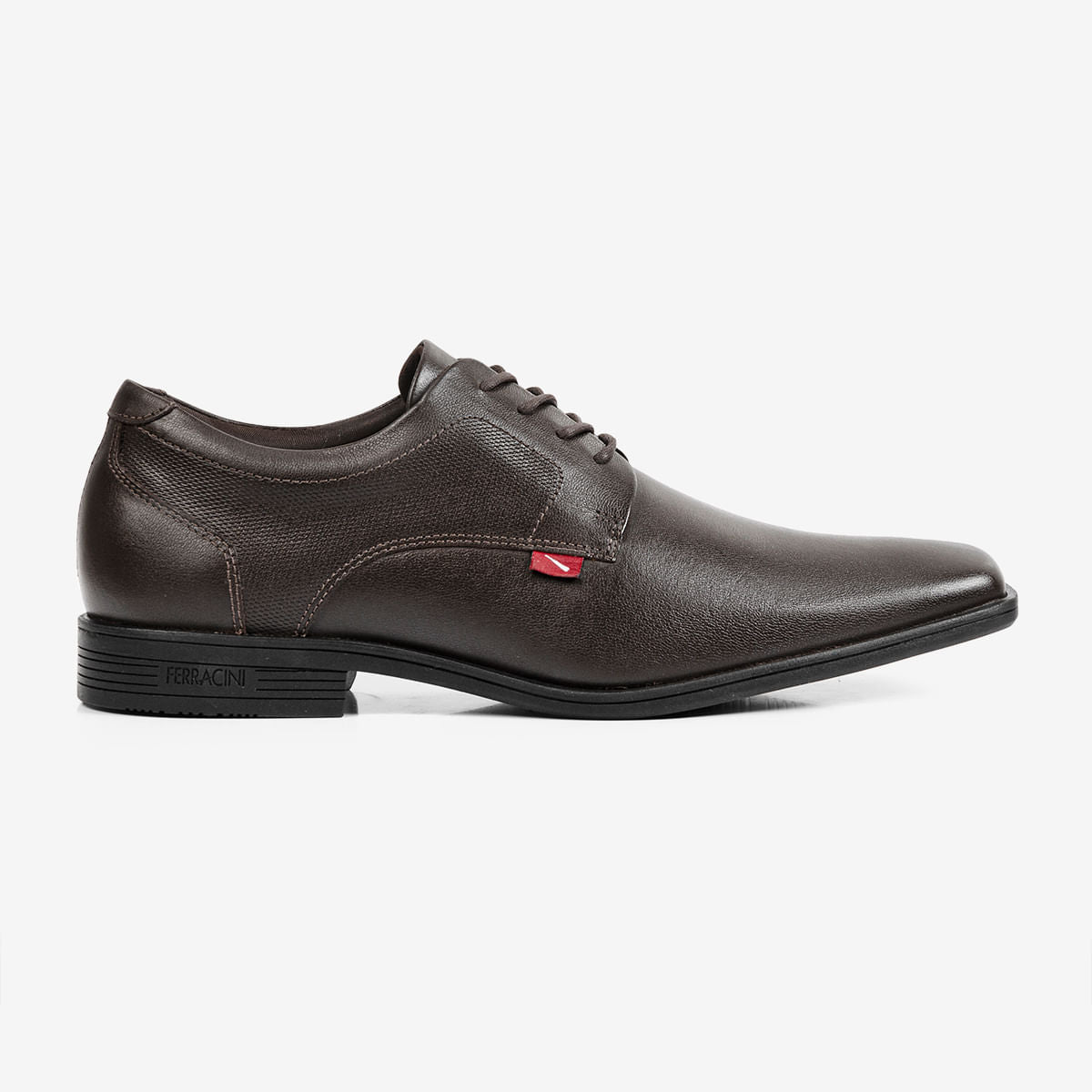 Sapato Masculino de Couro Mogno Doha | Ferracini