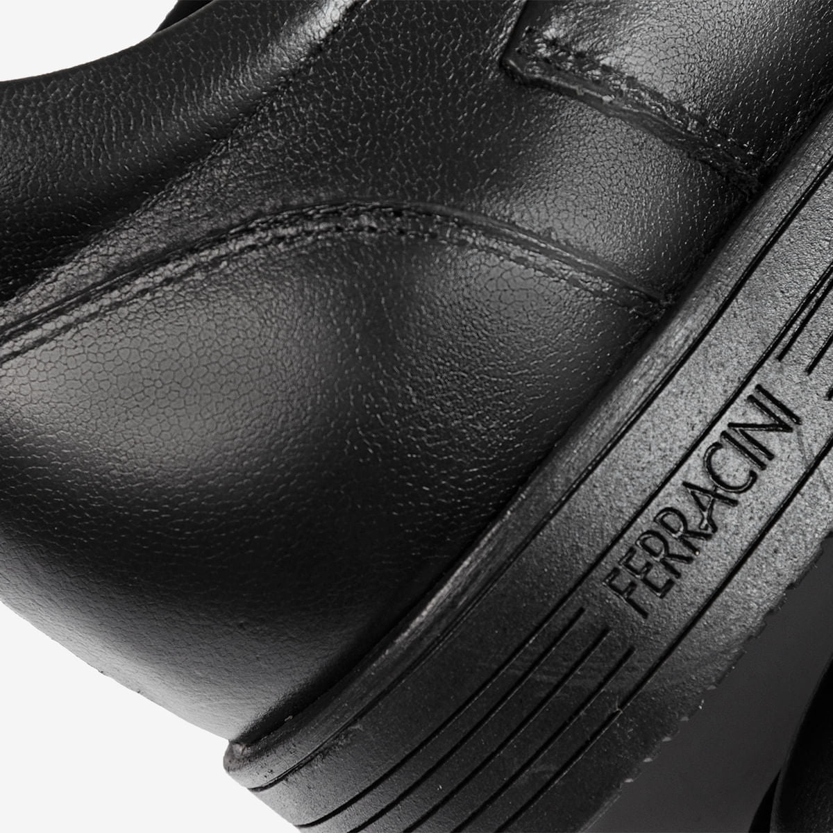 Sapato Masculino de Calçar Preto Doha | Ferracini - Image 4