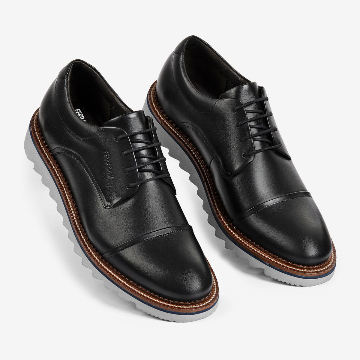Sapato Masculino de Couro Preto Filadélfia | Ferracini - Image 2