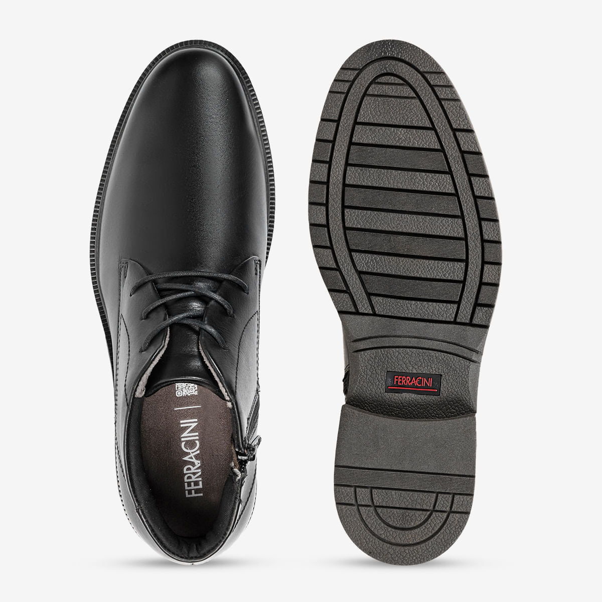Bota Casual Ferracini Masculina Preto Firenze - Image 3