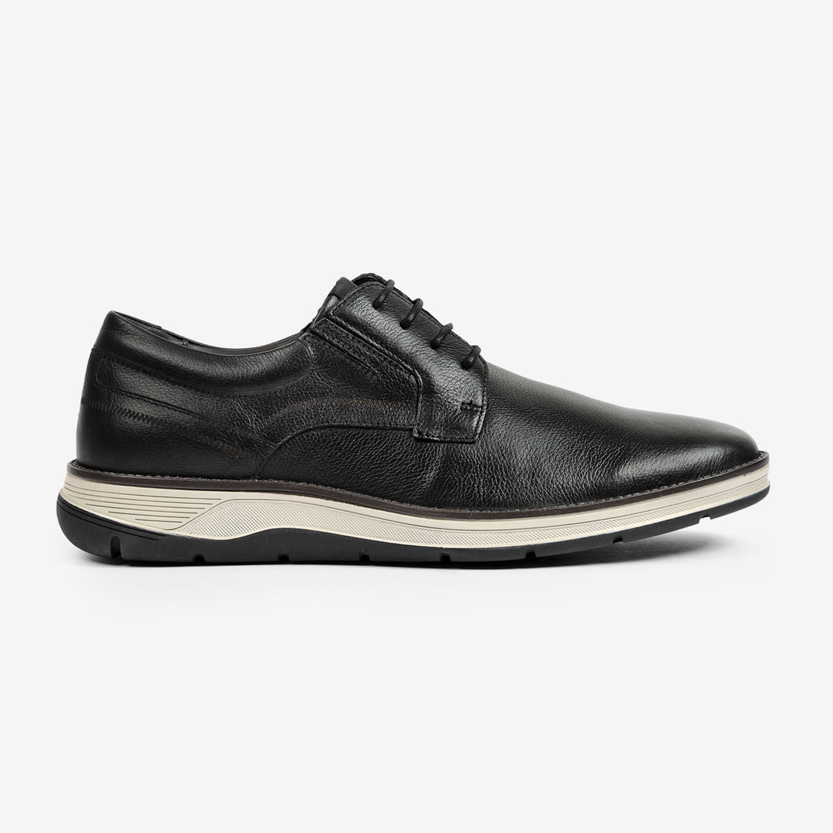 Sapato Masculino de Couro Preto Fluence | Ferracini