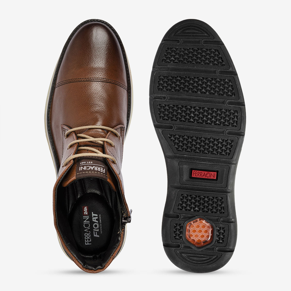 Bota Casual Masculina de Couro Havana Fluence | Ferracini - Image 3