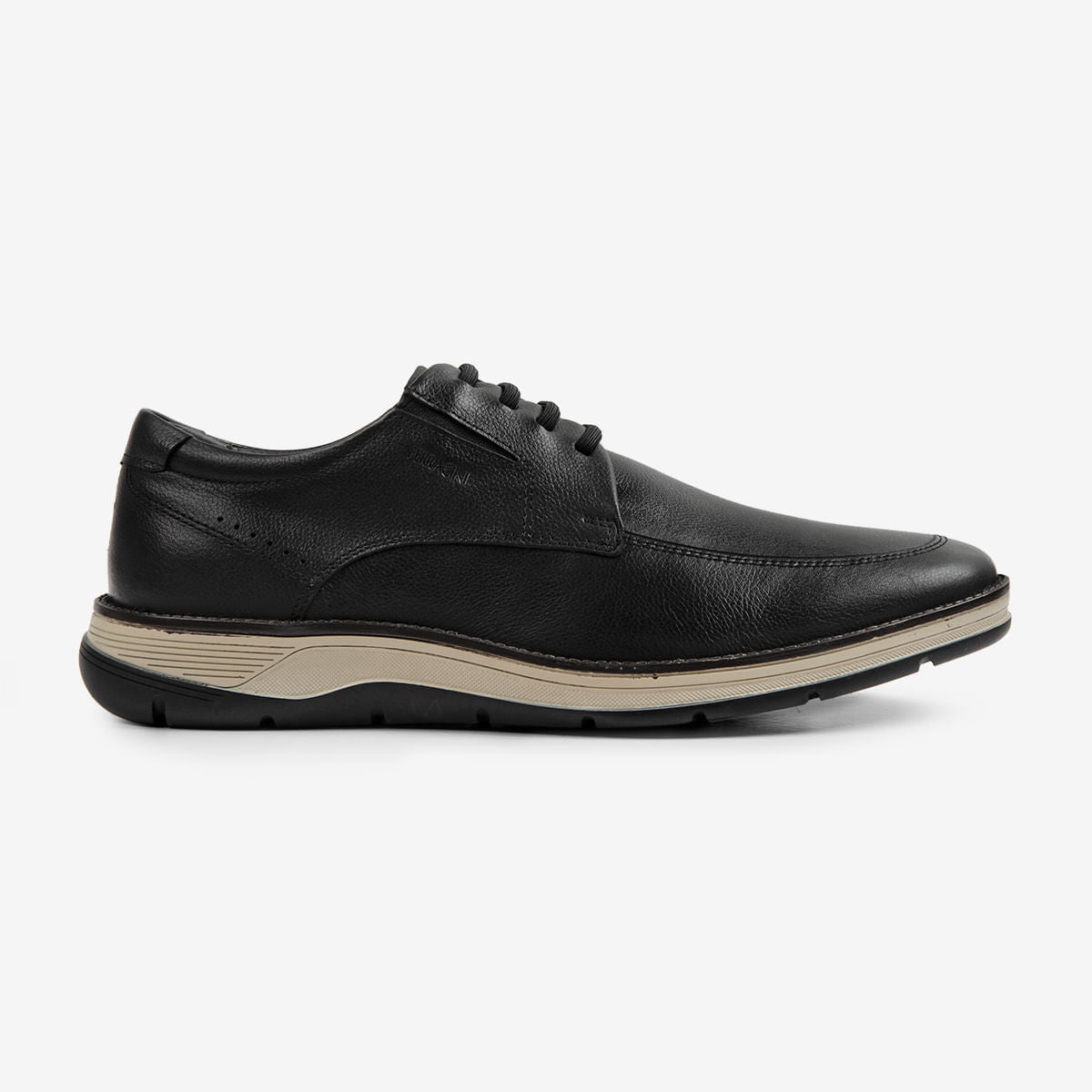 Sapato Masculino de Couro Preto Fluence | Ferracini
