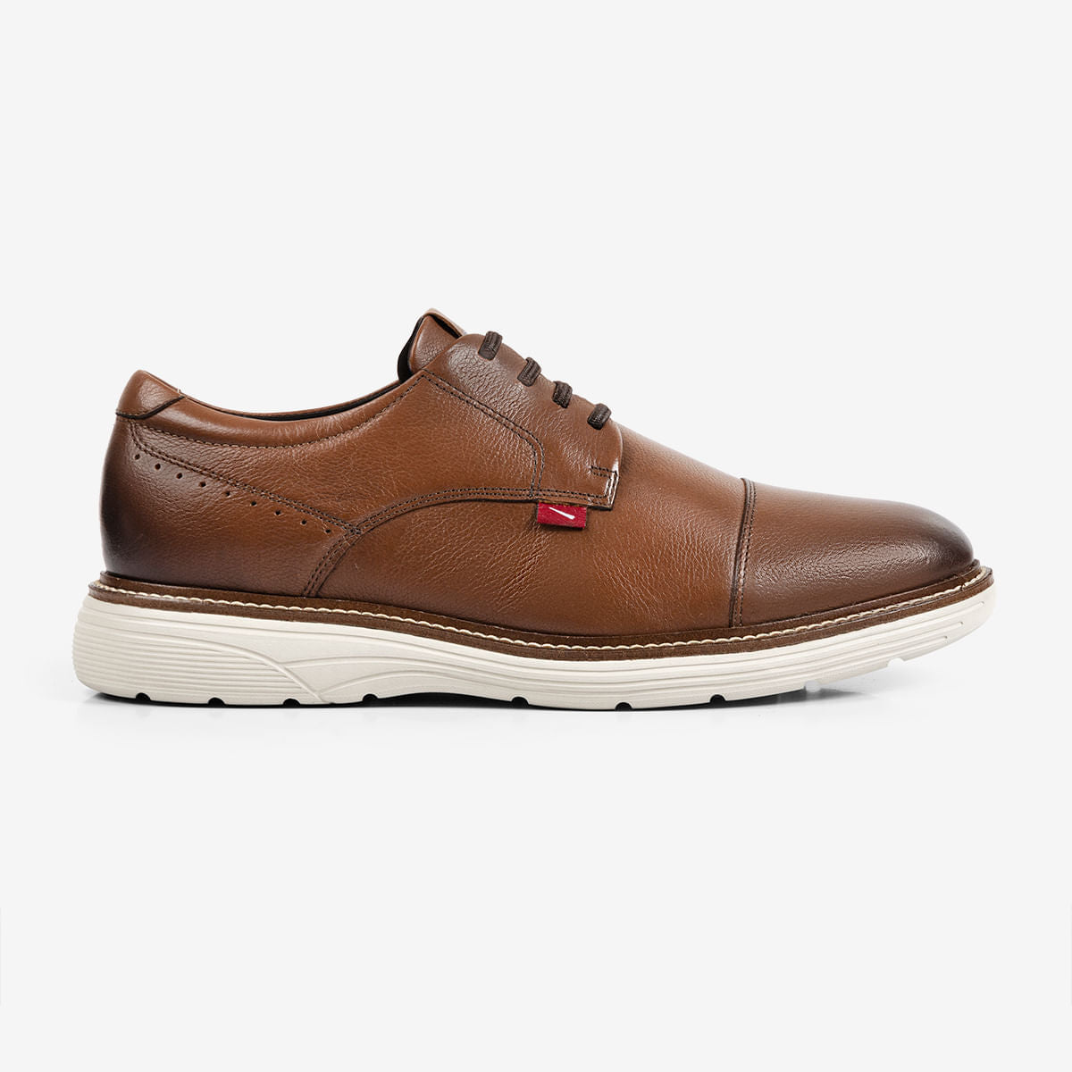 Sapato Masculino de Couro Havana Full | Ferracini